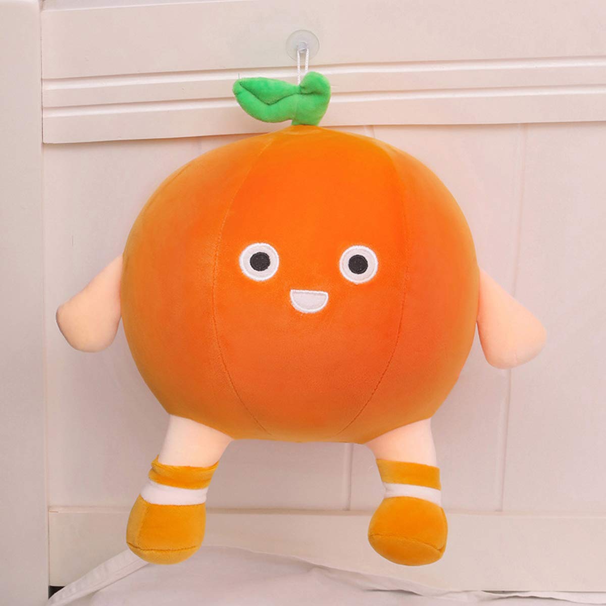 Soft Plush Orange Fruit Stuffed Animal Toy - 10
