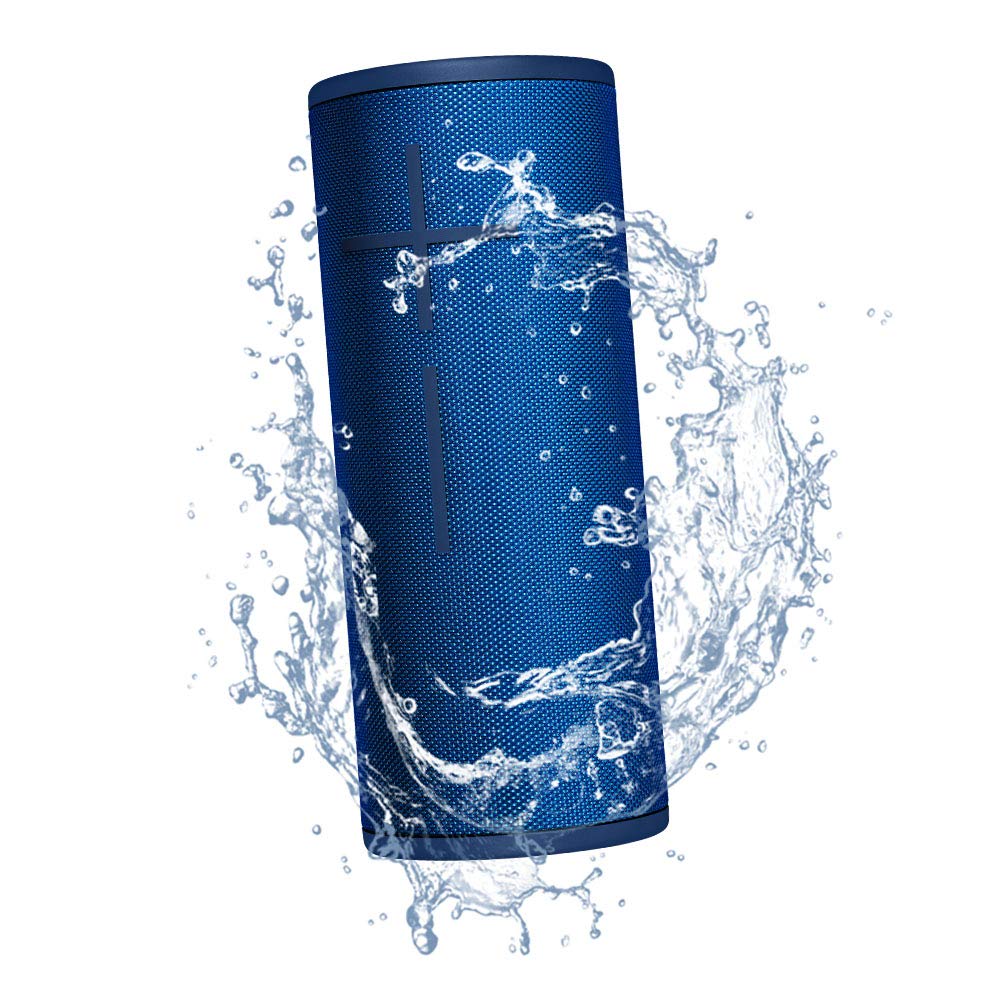 Ultimate Ears Boom 3 Wireless Bluetooth Speaker - 360° Sound, Waterproof & Shockproof, 15-Hour Battery Life with Powerup Charging Dock (2-Pack Bundle) - Perfect for Pool Parties, Beach Outings & Outdoor Adventures