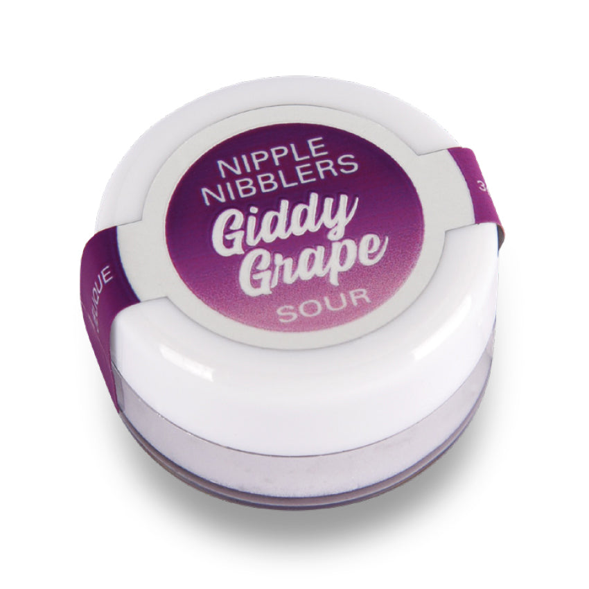 Jelique Flavored Cooling Stimulant Balm for Nipples - Sour Apple Flavor | Sensual Massage & Intimate Play Enhancer