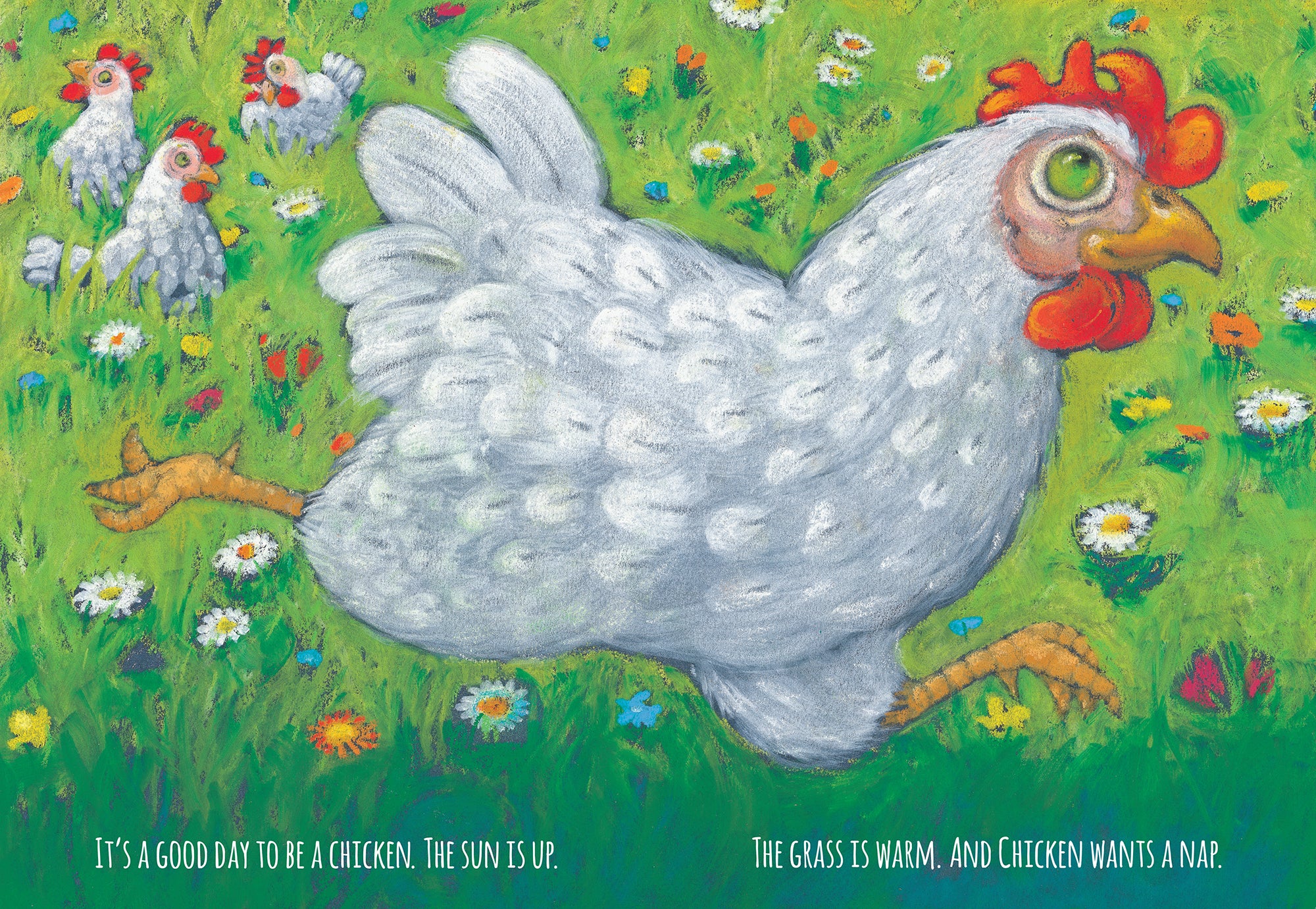 Chicken Wants a Nap - Funny Animal Story Book for Kids | Perfect for Bedtime Reading & Early Learning