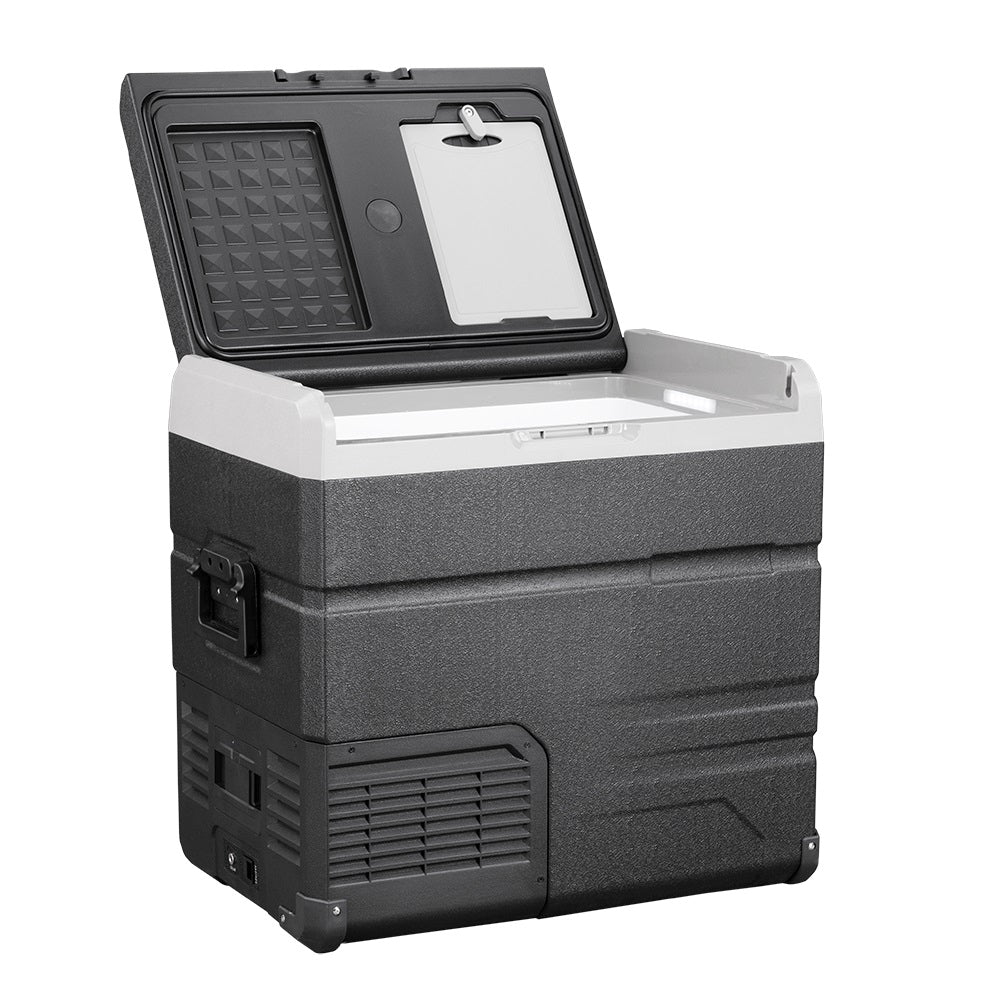 Alpicool TS60 12V/24V Portable Car Refrigerator Freezer - Compact Mini Fridge for Road Trips, Camping & Outdoor Adventures