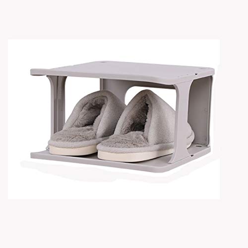 Stackable Shoe Storage Box Organizer - Space Saving Shoe Rack Shelf for Sneakers, Boots & Sandals | Perfect for Closet, Bedroom & Entryway Organization