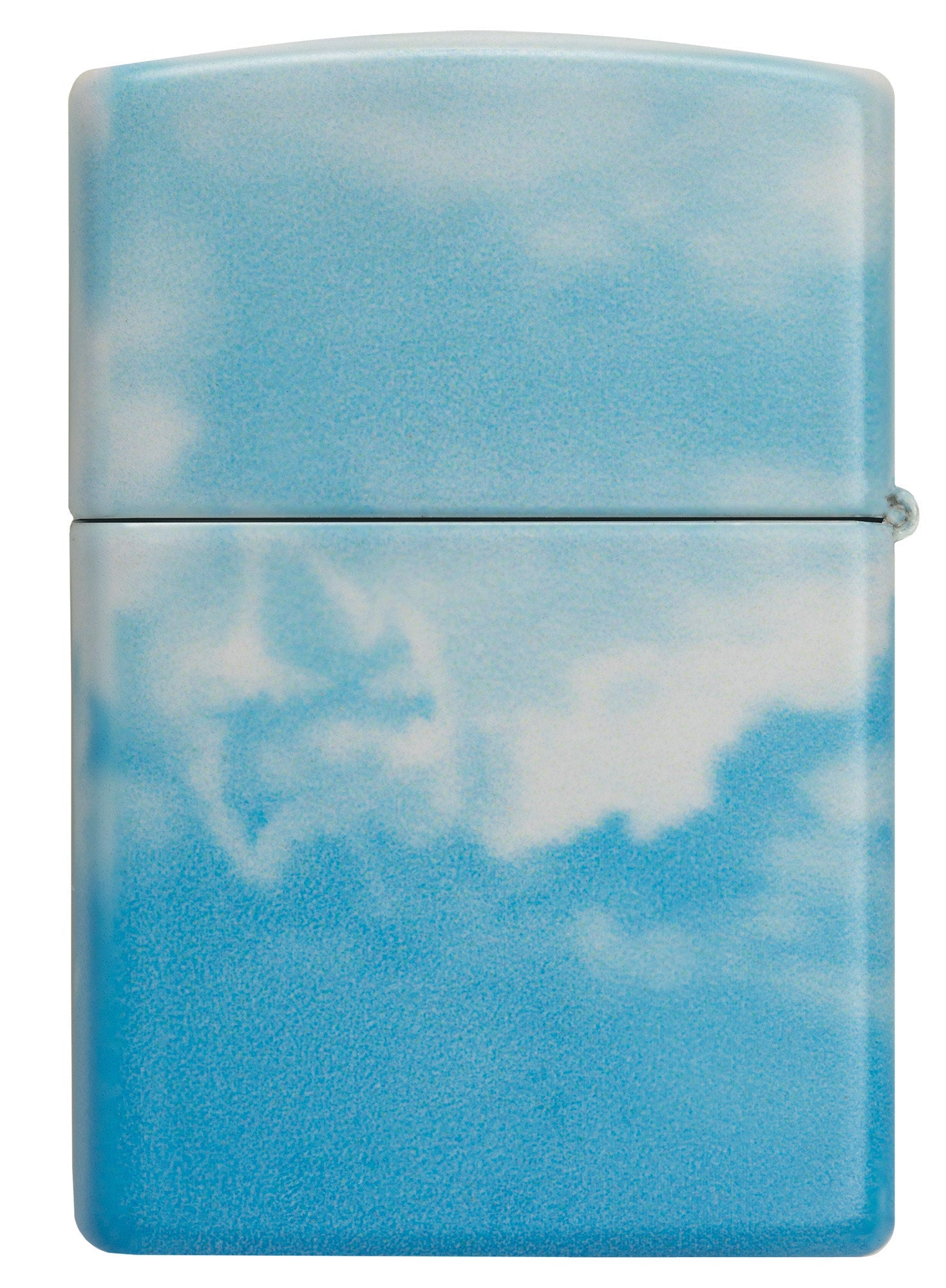 Zippo Lighter with Cloudy Sky Design - Windproof Refillable Metal Lighter for Outdoor Camping, Hiking & Everyday Carry (ECDC)