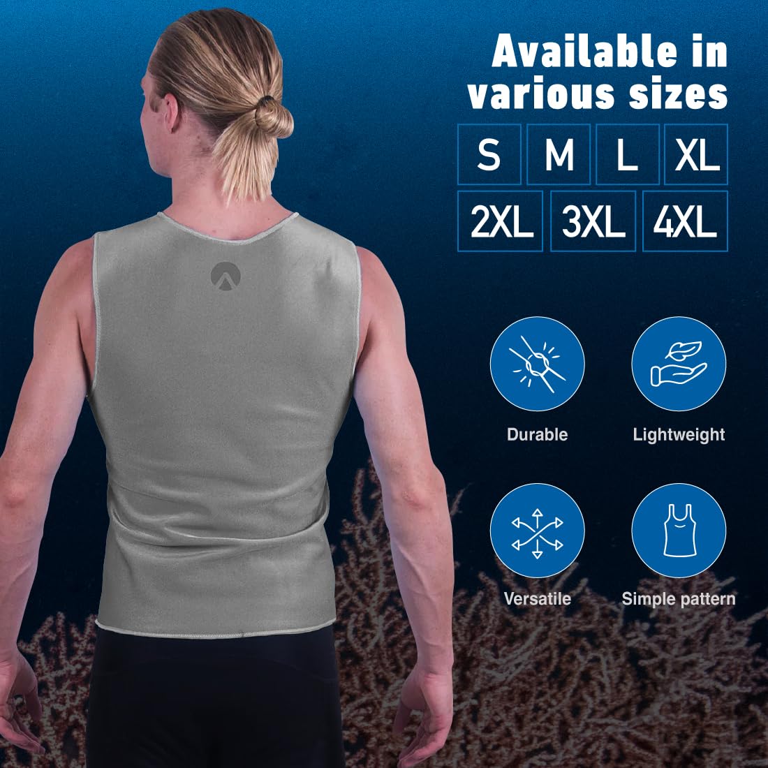 Men's Chillproof Essentials Vest - Lightweight Warm Layering for Outdoor Activities, Hiking & Casual Wear