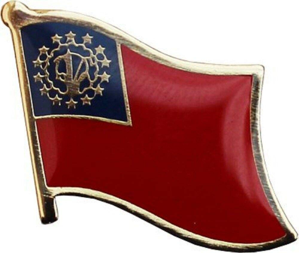 50 Pack Myanmar Old Country Flag Pins - Bike Hat Cap Lapel Pin Badges for Cycling, Hiking, Backpacks & Patriotic Events