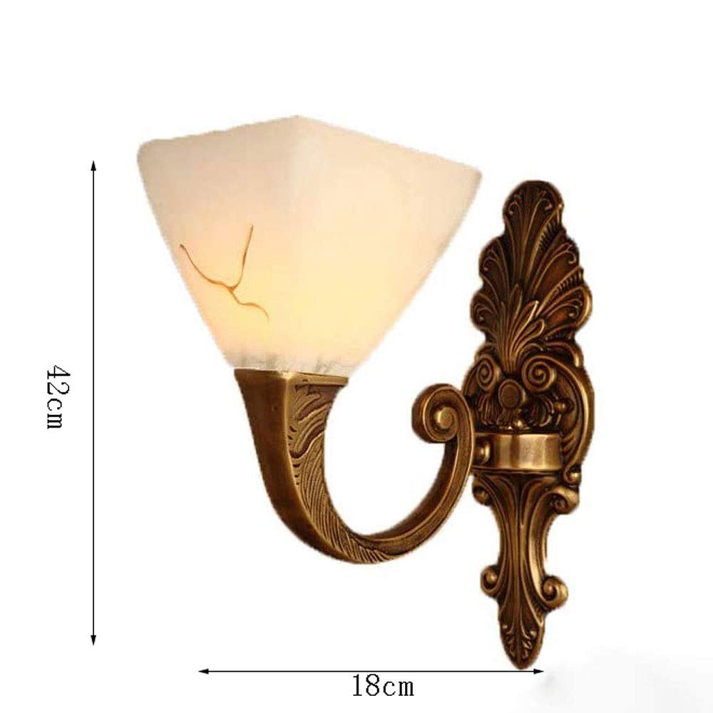Vintage Copper Wall Sconce Light - Adjustable Reading Lamp for Bedroom, Living Room, Study & TV Areas | Dimmable Wall Mounted Lighting for Homes, Villas, Bars & Restaurants | Perfect Bedside Lamp, Sofa Accent Light & Cozy Reading Nook Illumination