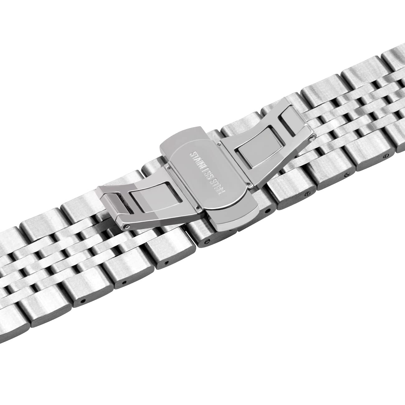 YISIWERA Stainless Steel Metal Watch Band for Apple Watch - Gold, Silver, Black Rose Glossy Ultra Band Compatible with iWatch Series 8/7/6/5/4/3/2/1/SE (38mm-49mm) - Durable & Stylish Strap for Men & Women - Perfect for Workouts, Office & Everyday Wear