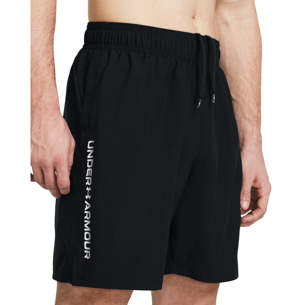 Men's Under Armour Woven Wordmark Shorts - Lightweight Athletic Training Shorts for Running, Gym & Casual Wear