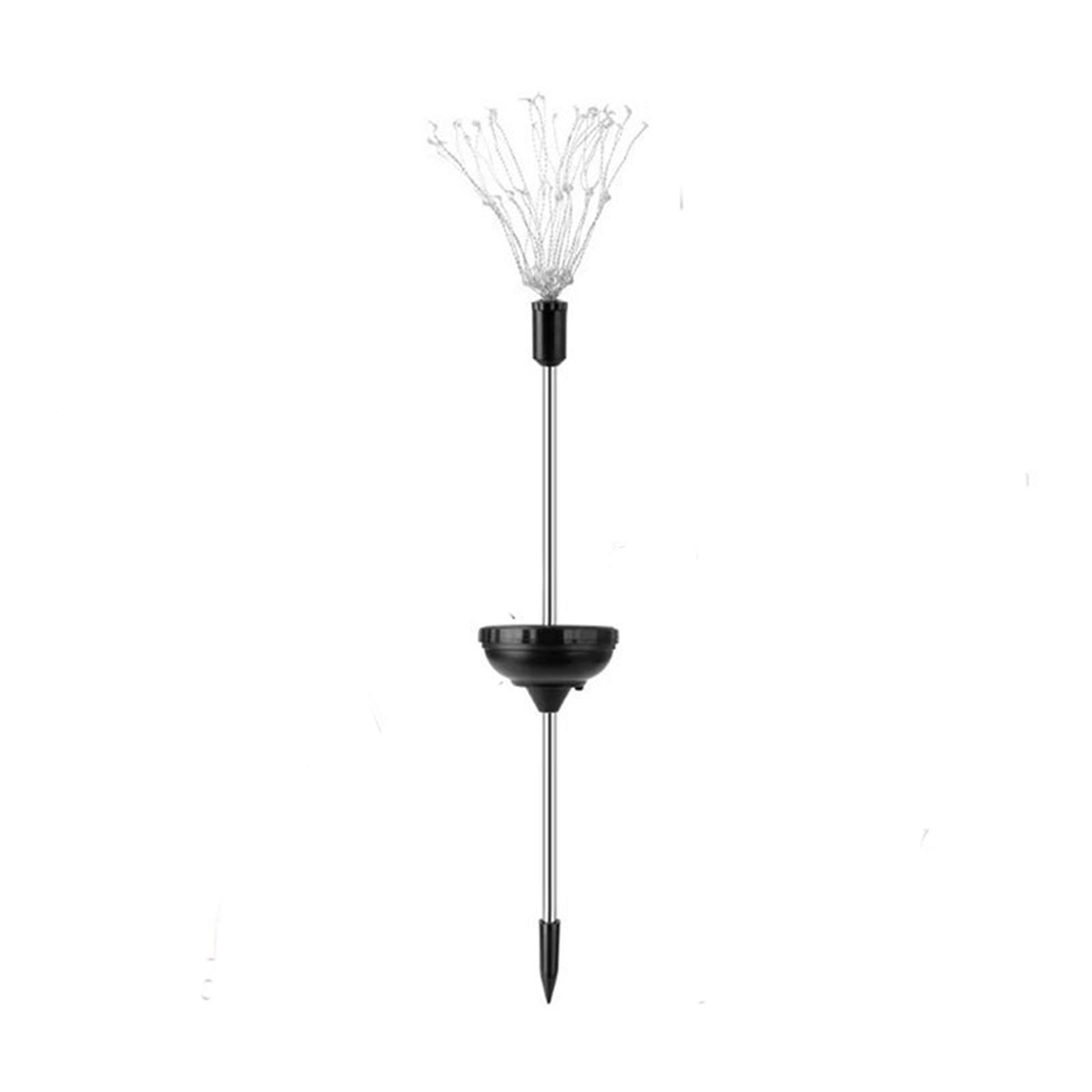 80 LED Solar Powered Firework Lights Outdoor - 8 Modes Remote Controlled Starburst String Lights for Wedding, Christmas, Party (Lawn, Backyard, Patio Decoration) - Waterproof & Weather Resistant for Year-Round Use