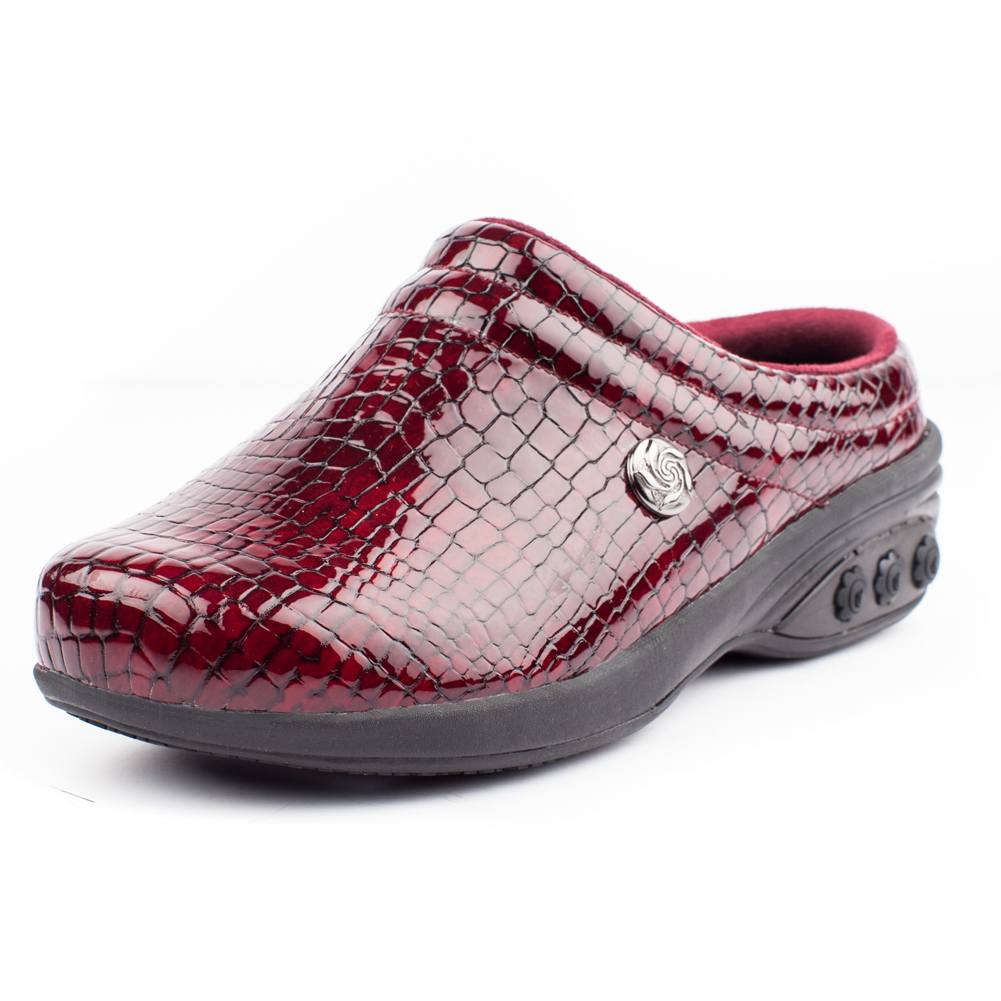 Molly Women's Comfortable Leather Clogs - Soft Slip-On Shoes for Women - Casual House Slippers & Garden Shoes for Walking, Errands, and Relaxing at Home
