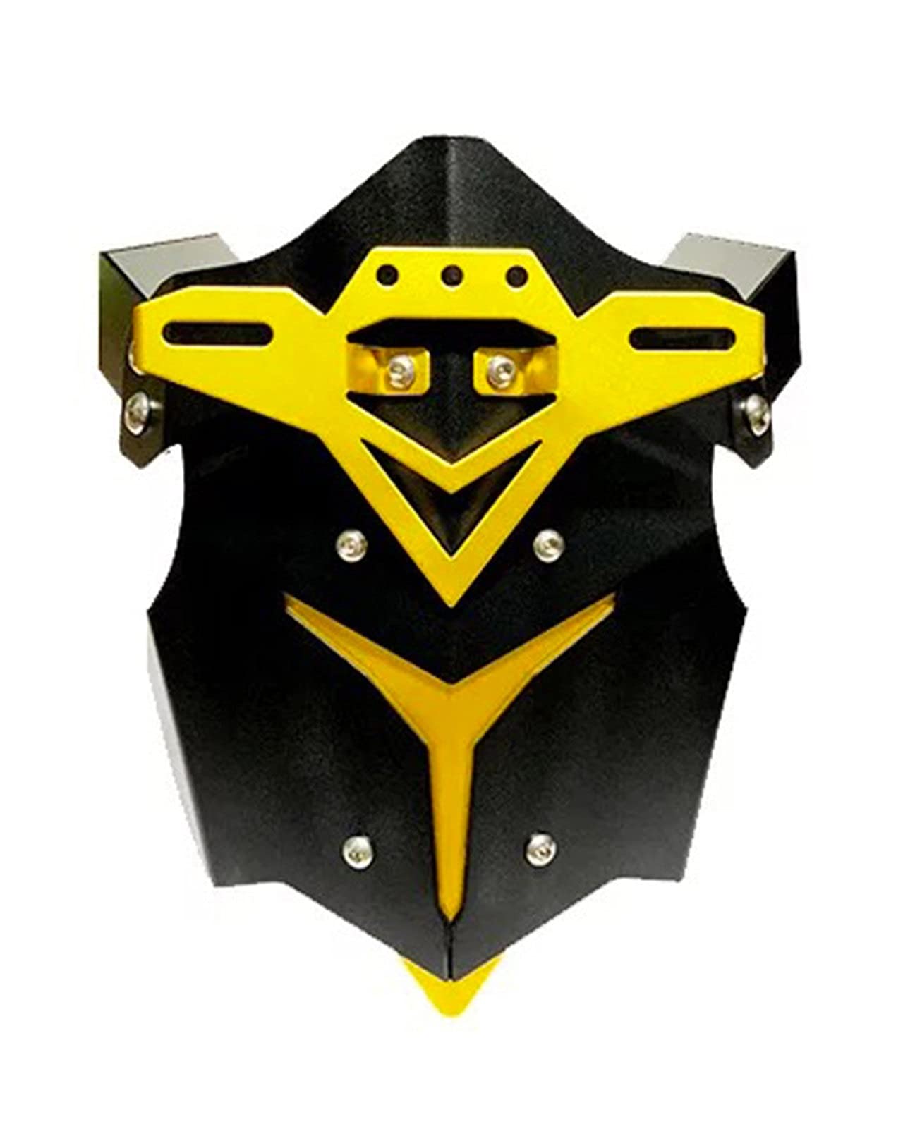High-Quality CNC Motorcycle Mudflap - Rear Fender for Off-Road & Modified Bikes (Fits MT07, FZ09, Z800) | Durable Blue Mudguard for MSX Size | Perfect for Adventure Riding & Off-Road Protection