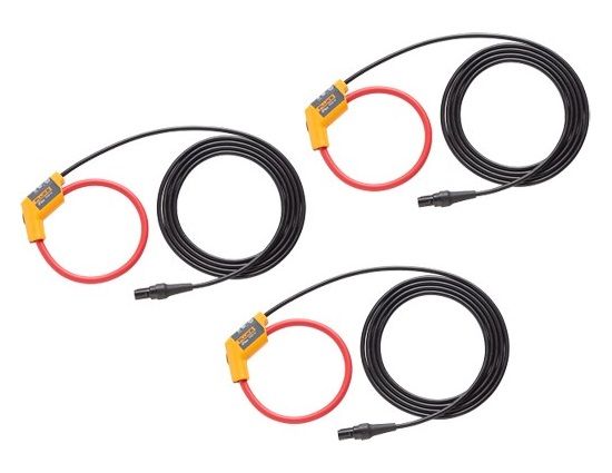 Fluke I17XX FLEX1.5KIP/3PK 17xx IP65 iFlex 1.5kA 24 in/60cm Current Probe, 3 Pack - Perfect for Industrial Electrical Testing & HVAC Maintenance (Item No. 4921015)