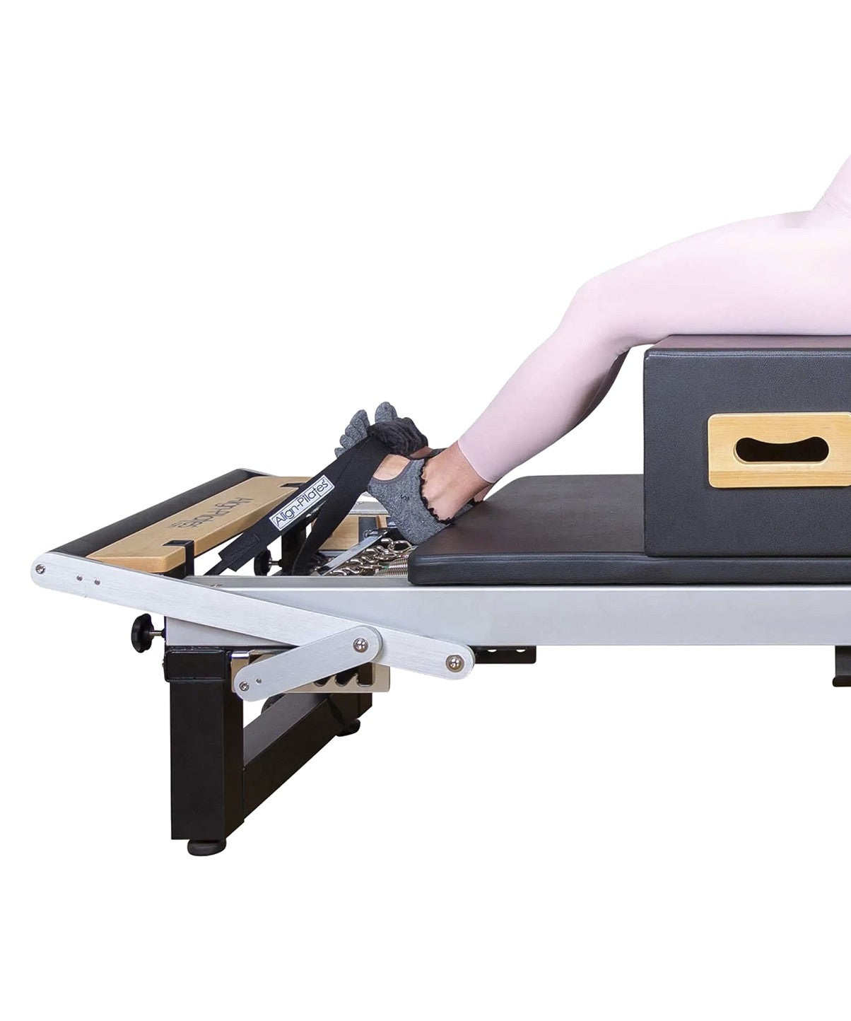 Premium Silent Pilates Reformer Foot Strap - Durable Elastic Band for Home Gym Equipment - Perfect for Pilates Workouts, Stretching & Rehabilitation Exercises
