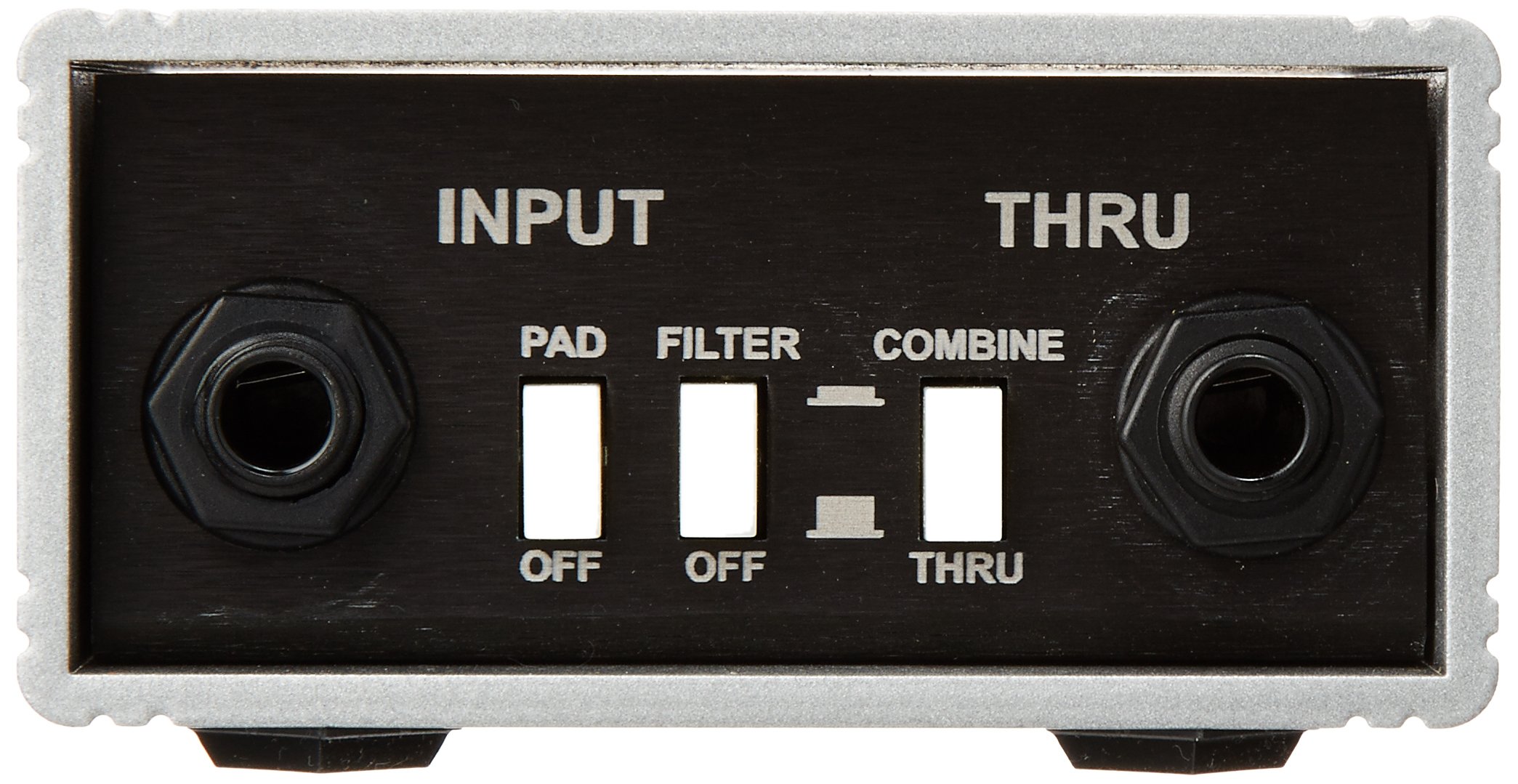 DIRECT-JT 1-Channel Passive DI Box for Guitar Bass Keyboard - Professional Audio Signal Converter for Live Performance & Studio Recording