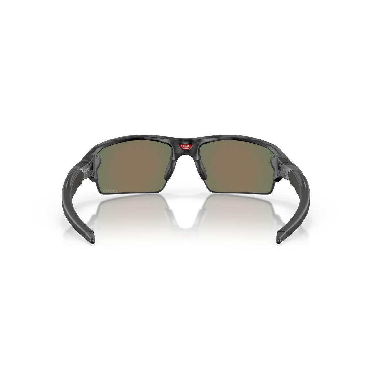Oakley Flak 2.0 Sunglasses - Low Bridge Fit, Black Camo Frame with Prizm Ruby Lenses (Model 0OO9271 927127) - Ideal for Running, Cycling & Outdoor Sports
