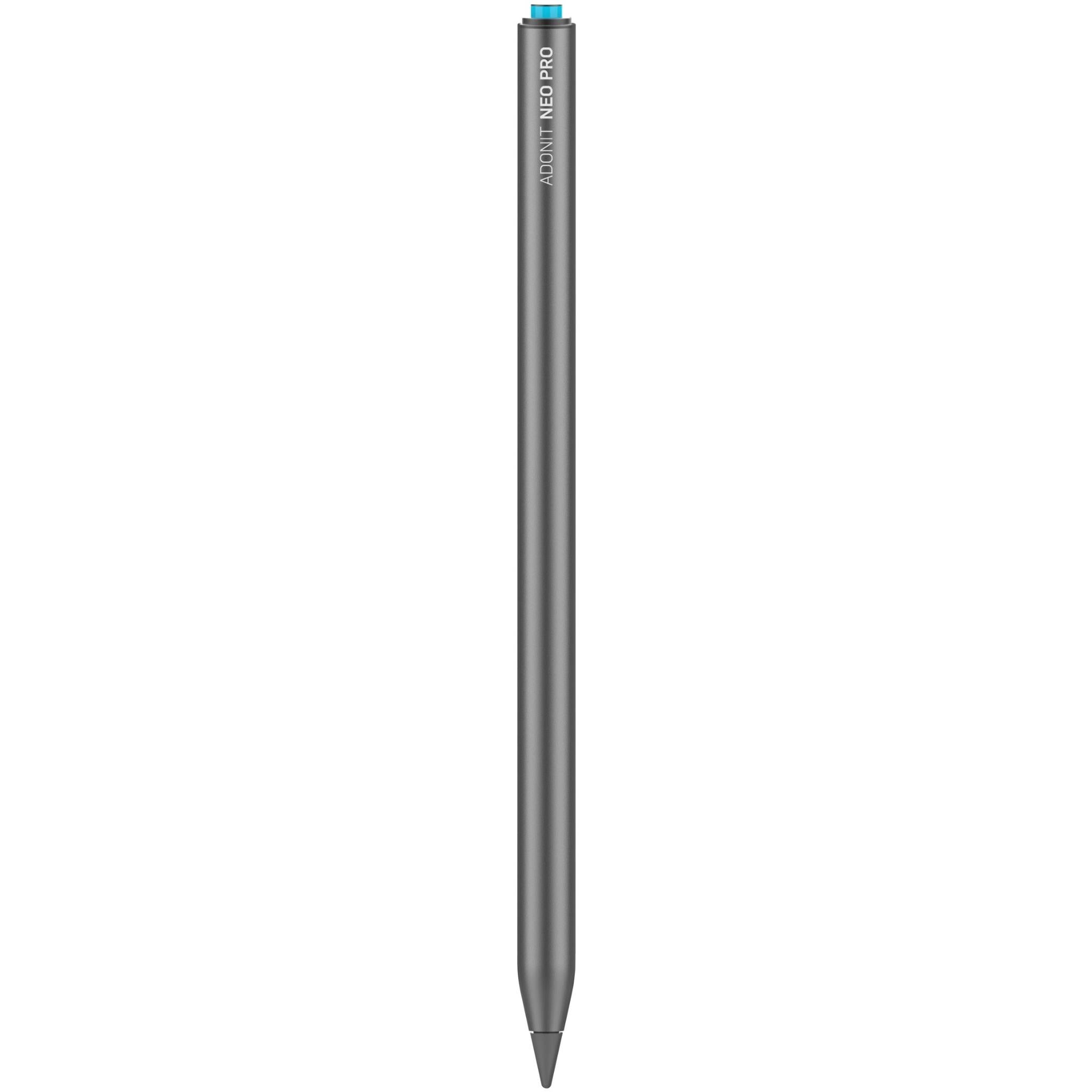 Adonit NEO Pro Stylus for iPad - Premium Precision Stylus Pen with Palm Rejection (Space Gray) - Perfect for Drawing, Note Taking & Digital Art on iPad Pro/Air/Mini