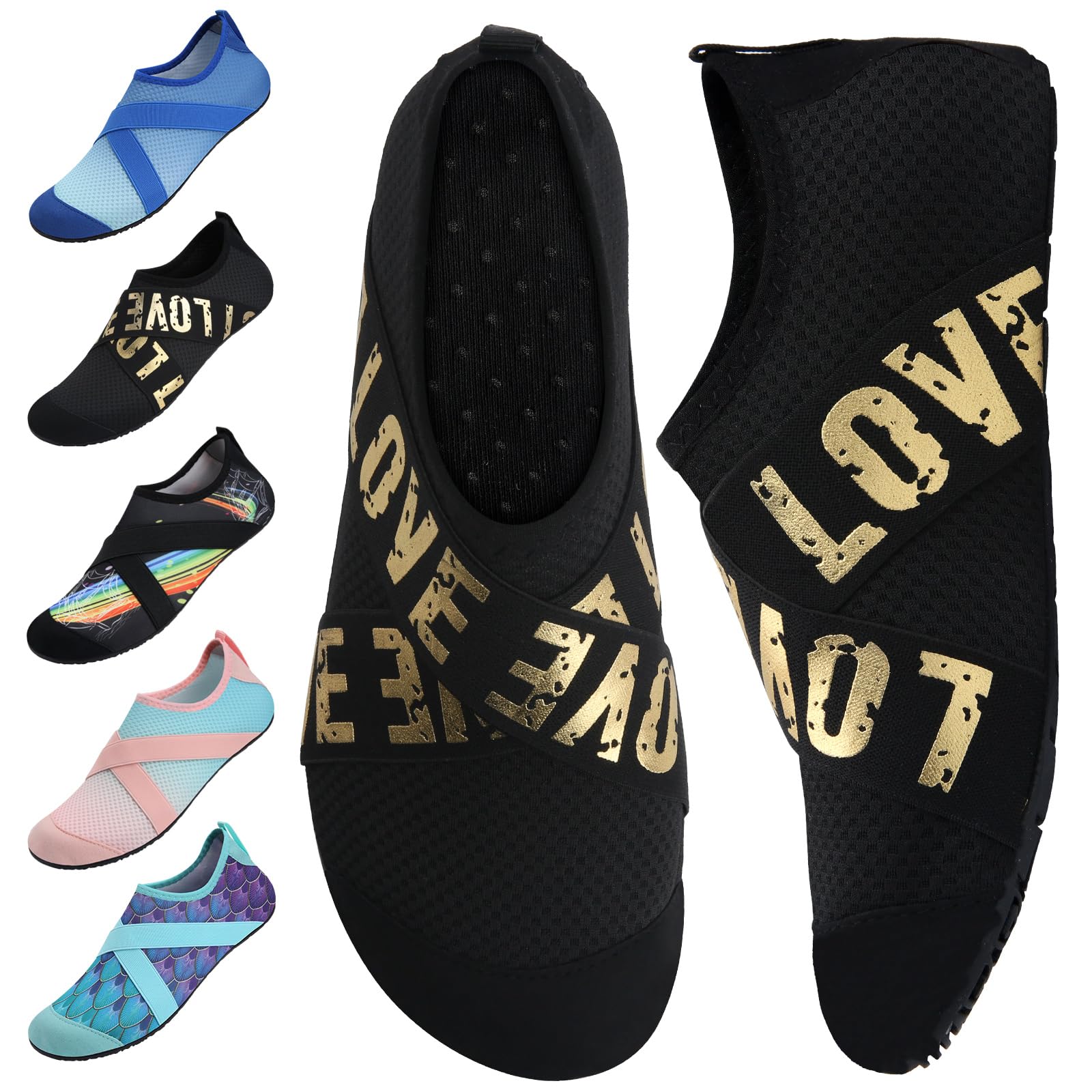 **Men's & Women's Quick-Dry Water Shoes - Barefoot Beach Pool Shoes for Surfing, Swimming, Yoga & Water Sports | Ideal for Beach, Pool & Outdoor Activities**