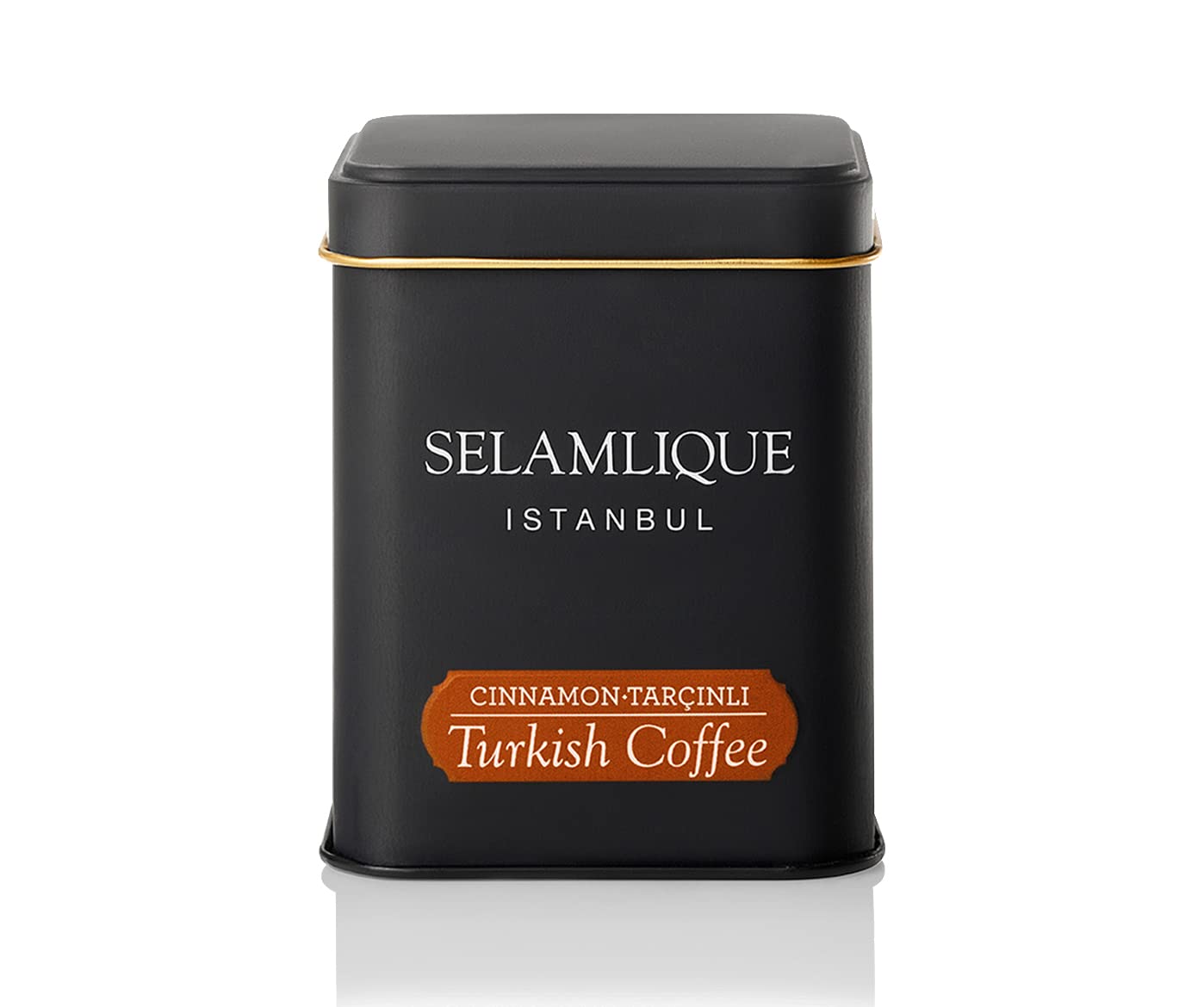 Premium Turkish Coffee Gift Set - Selamlique's Authentic Copper Coffee Pot & 2 Classic Black Cups with Turkish Coffee | Perfect for Home Brewing, Gifts & Traditional Coffee Ceremonies