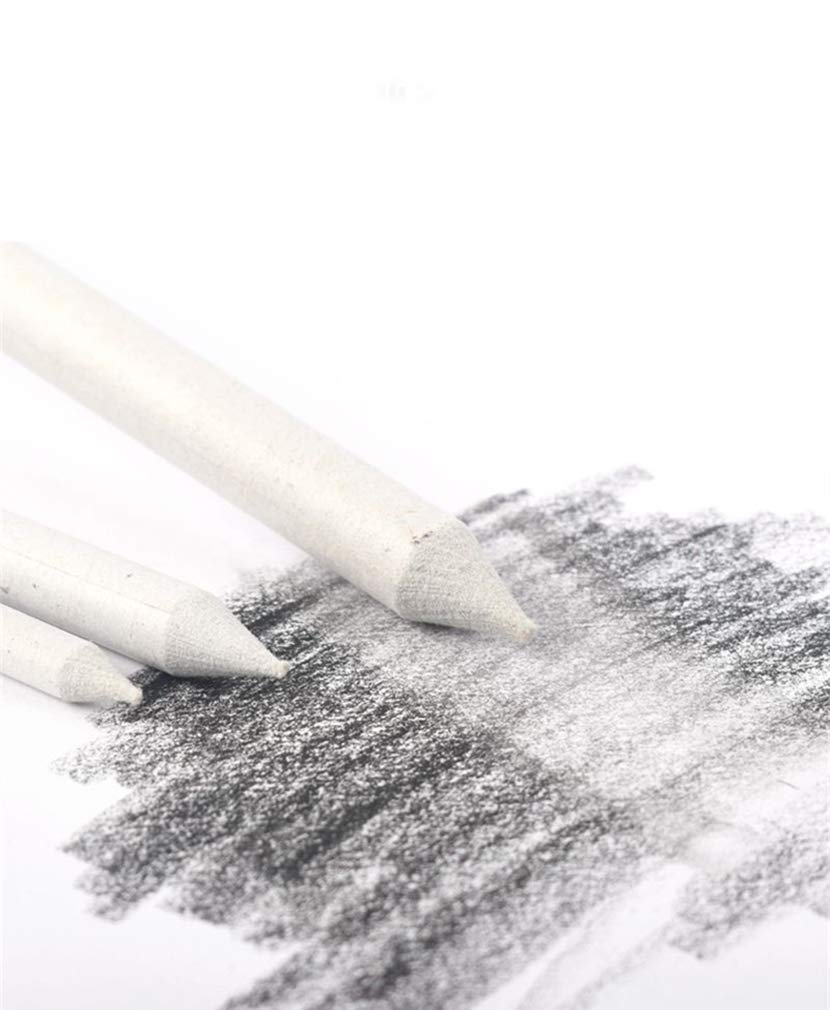 YYMIYU 3-Piece Sketch Pastel Pen Set (Large, Medium, Small) with Special Drawing Paper - Soft Colored Pencils for Artists, Students & Adult Coloring Books | Perfect for Sketching, Shading & Blending Techniques