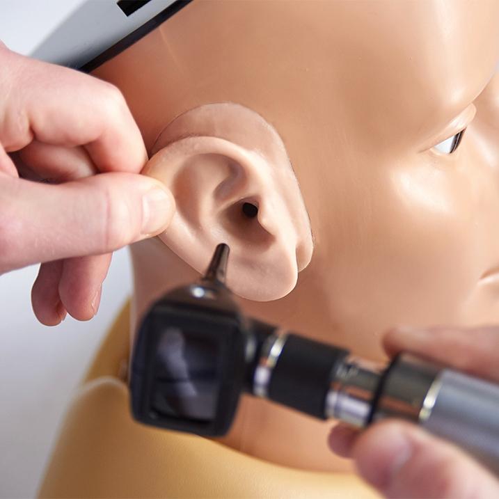 Professional Digital Ear Examination Trainer for Medical Students & ENT Specialists - Perfect for Clinical Training & Otoscopy Practice