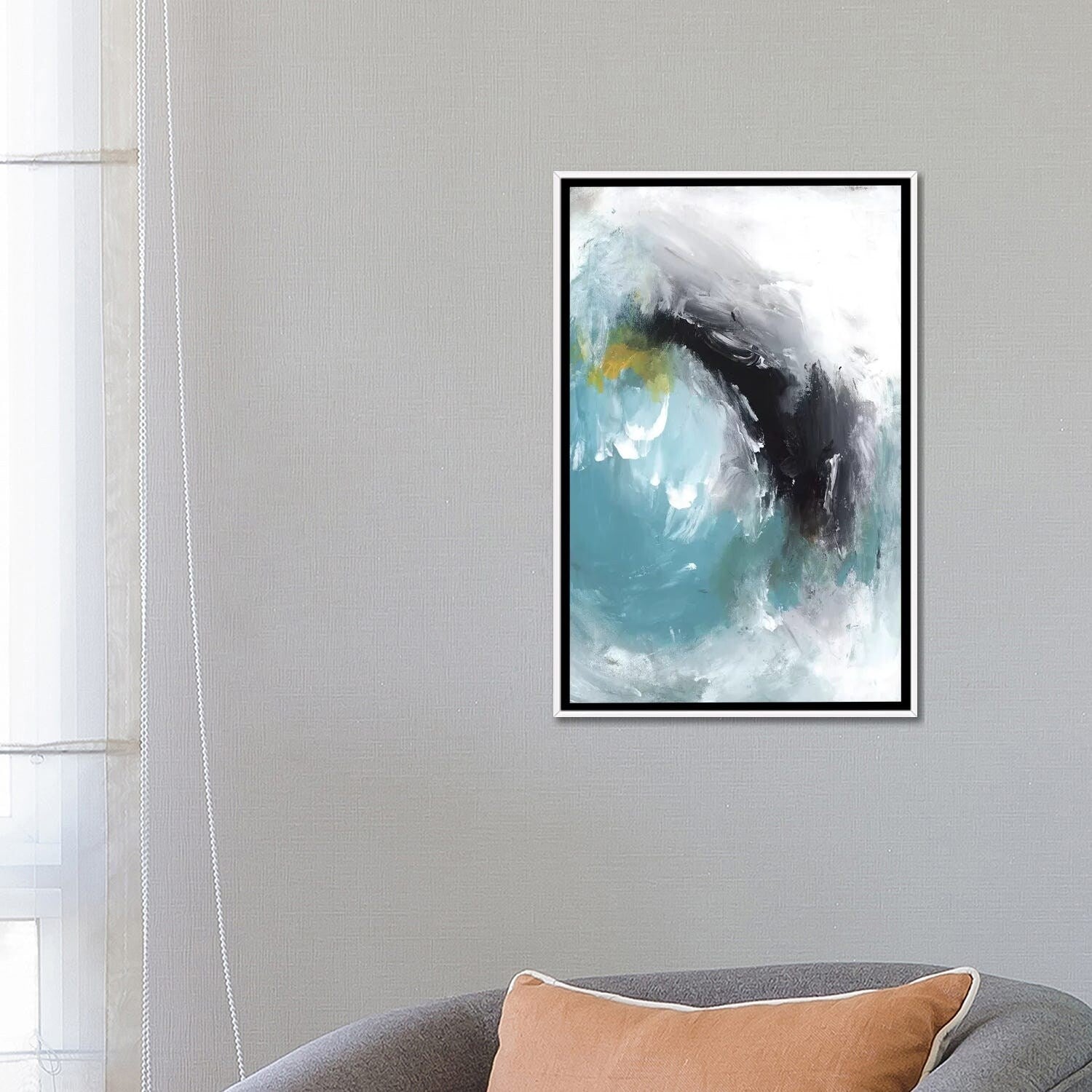 PI Studio Aquamarine I Framed Art Print - Elegant Wall Decor for Living Room, Bedroom & Office