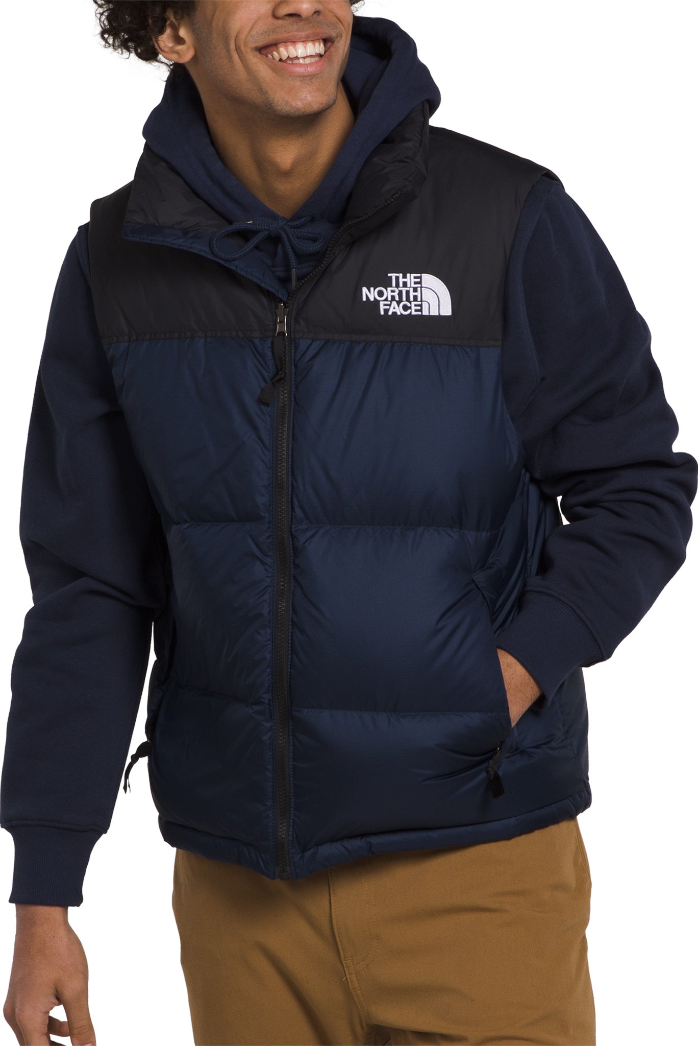 1996 Retro Nuptse Vest for Men - Lightweight Puffer Vest Jacket for Outdoor Winter Sports & Casual Wear