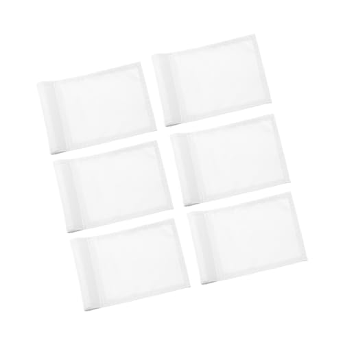 8x6 Inch- Blank White- 6pk
