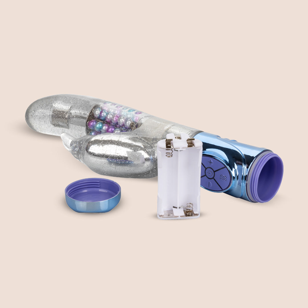 Naughty Bits™ Jack Rabbit® Vibrating Rotating Gyrating Rabbit Vibrator for Women - Best Clitoral & G-Spot Stimulation | Perfect for Solo Play, Couples Intimacy & Sensual Massage