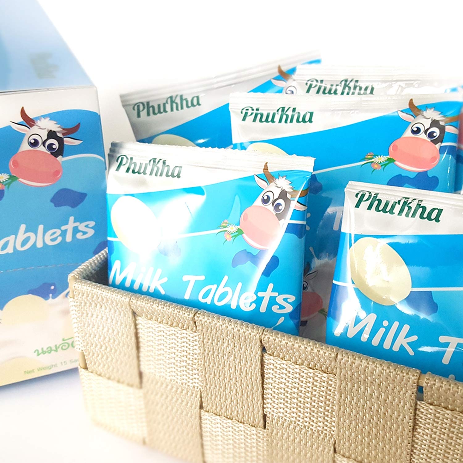 (25g x 6 Packs) Sweetened Milk Tablet Candy - Healthy Aromatic Snack for Kids & Adults | Perfect for Lunchboxes, Office Treats & Travel Snacks
