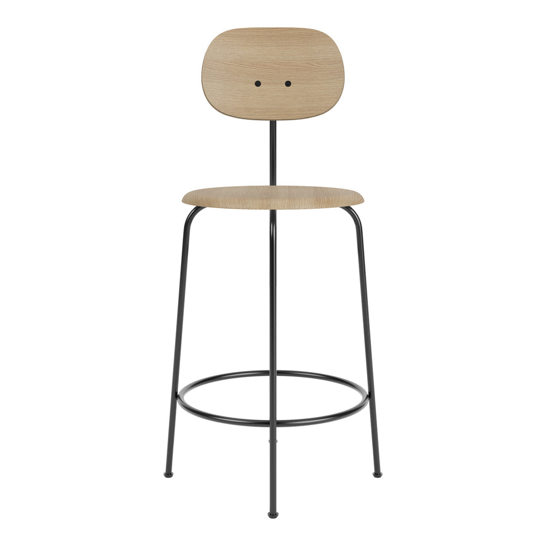Afteroom Counter Chair Plus - Modern Minimalist Bar Stool for Kitchen Island, Dining & Breakfast Nook - Adjustable Height & Comfortable Seat for Home & Office Use