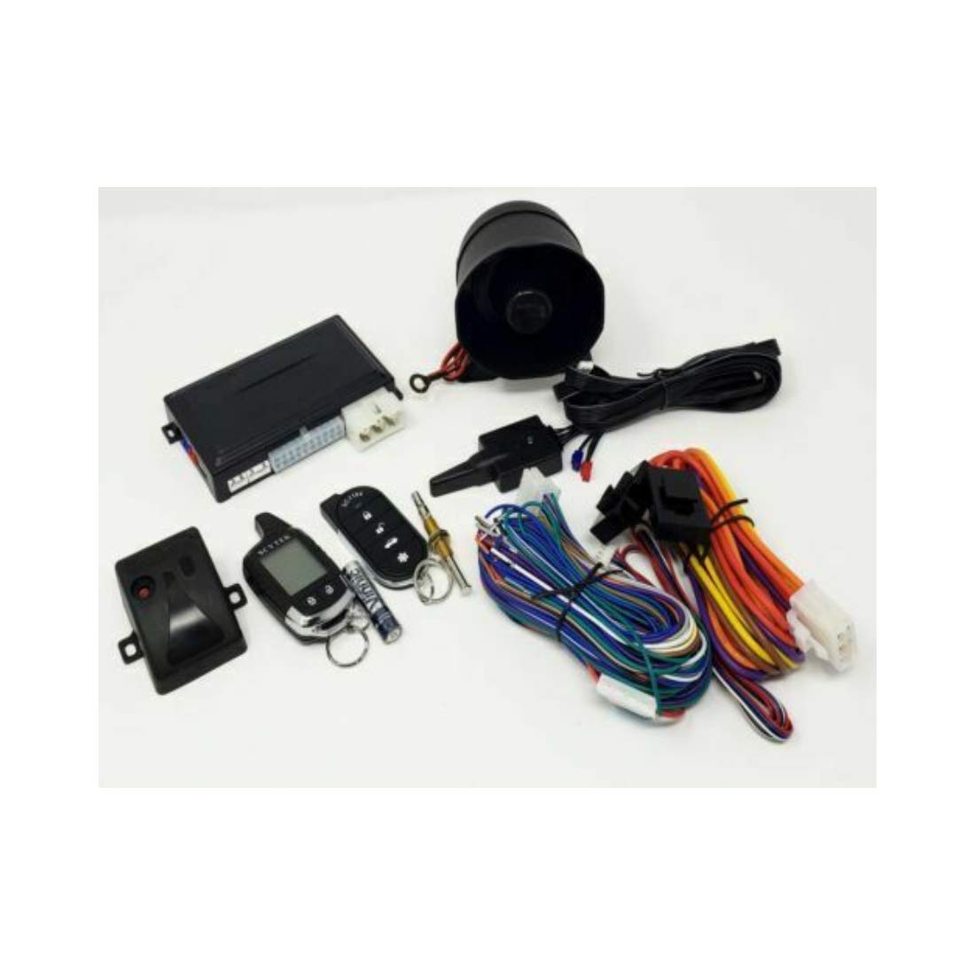 Scytek A42W 2-Way Remote Car Starter with LCD Display & 5-Button Key Fob – Perfect for Cold Weather & Secure Vehicle Warm-Up