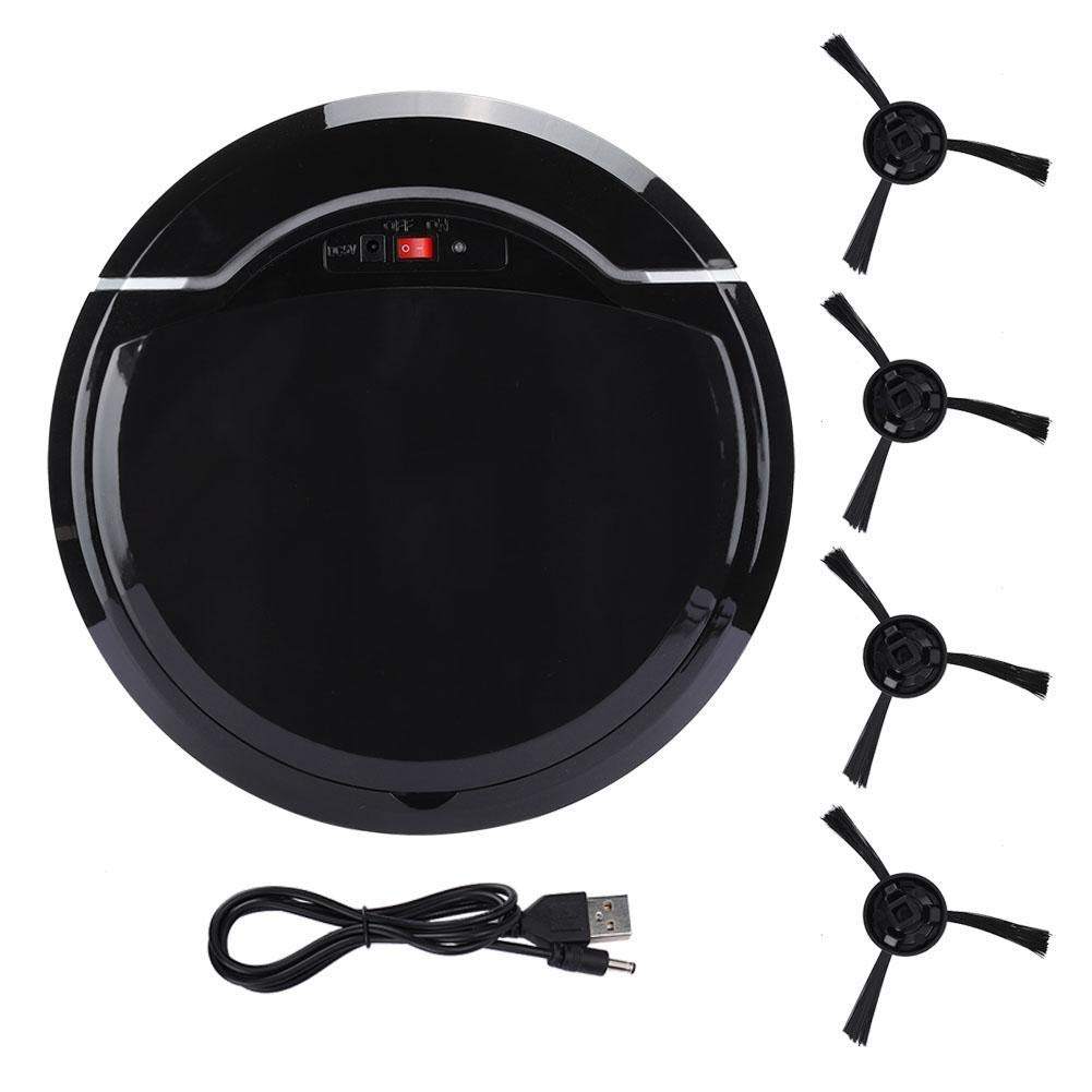Smart Robot Vacuum Cleaner with Self-Charging & USB Charging (DC5V) - Automatic Floor Cleaning Machine for Home, Office & Pet Hair Removal