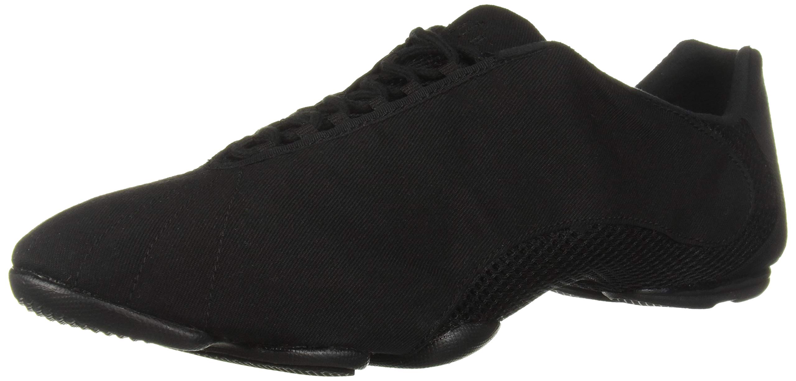 Bloch Women's Amalgam Canvas & Mesh Split Sole Jazz Dance Sneakers - Lightweight Comfort for Jazz, Contemporary & Studio Dance Practice