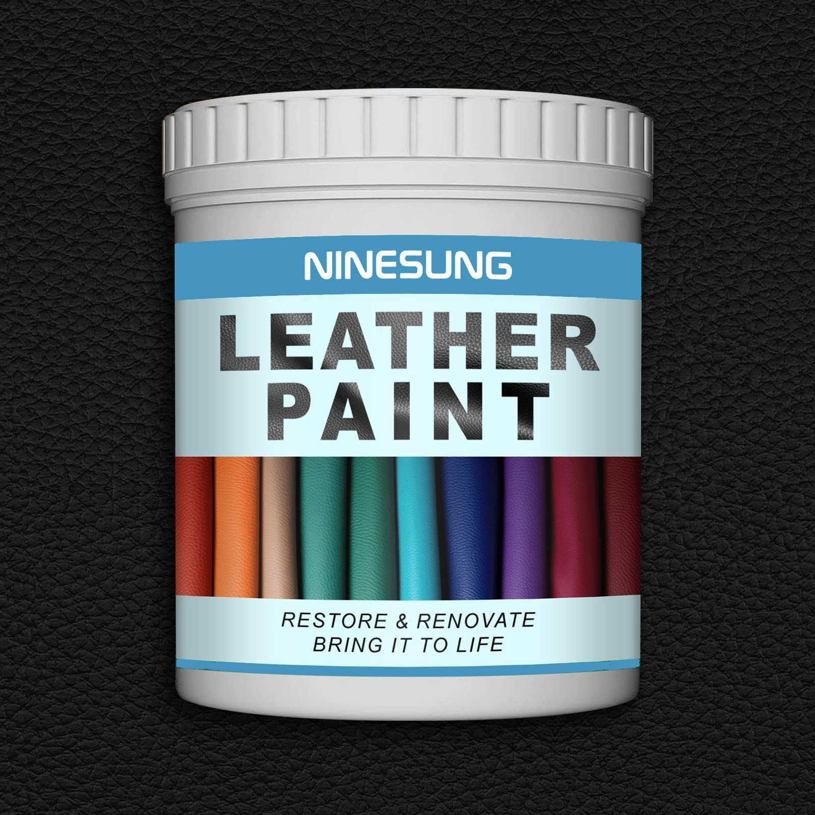 Premium Leather Paint for Shoes, Sneakers, Bags, Purses, Furniture & Car Seats - Professional Black Shoe Dye (4oz) - Restore & Customize Leather Goods for DIY Projects, Home Decor & Fashion Accessories