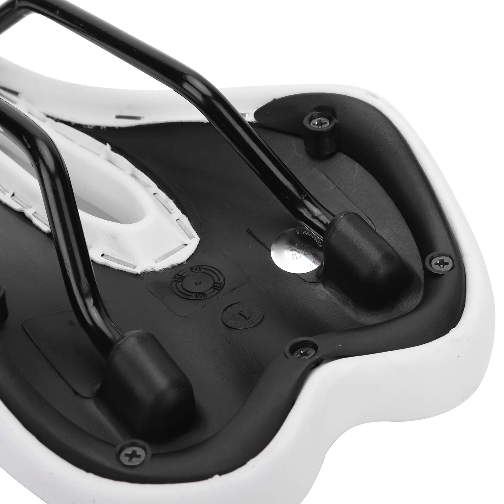 **Joyzan Comfortable Ventilated Bike Seat Cushion - Shock Absorbing Bicycle Saddle with Hollow Design for Road, Mountain & Stationary Bikes - Perfect for Long Rides & Indoor Cycling Workouts**
