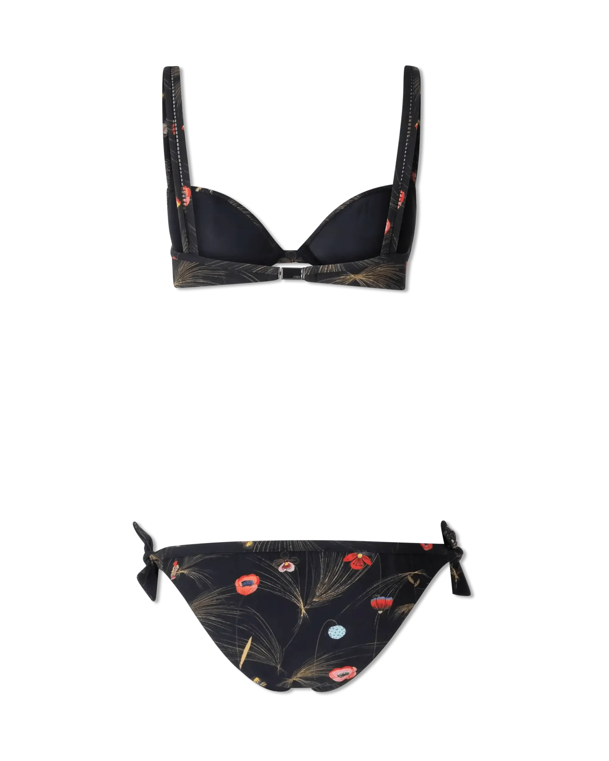 Floral Print Bikini Set - Women's Two Piece Swimwear with Adjustable Straps & Comfortable Fit - Perfect for Beach, Pool, Vacation & Summer Outfits