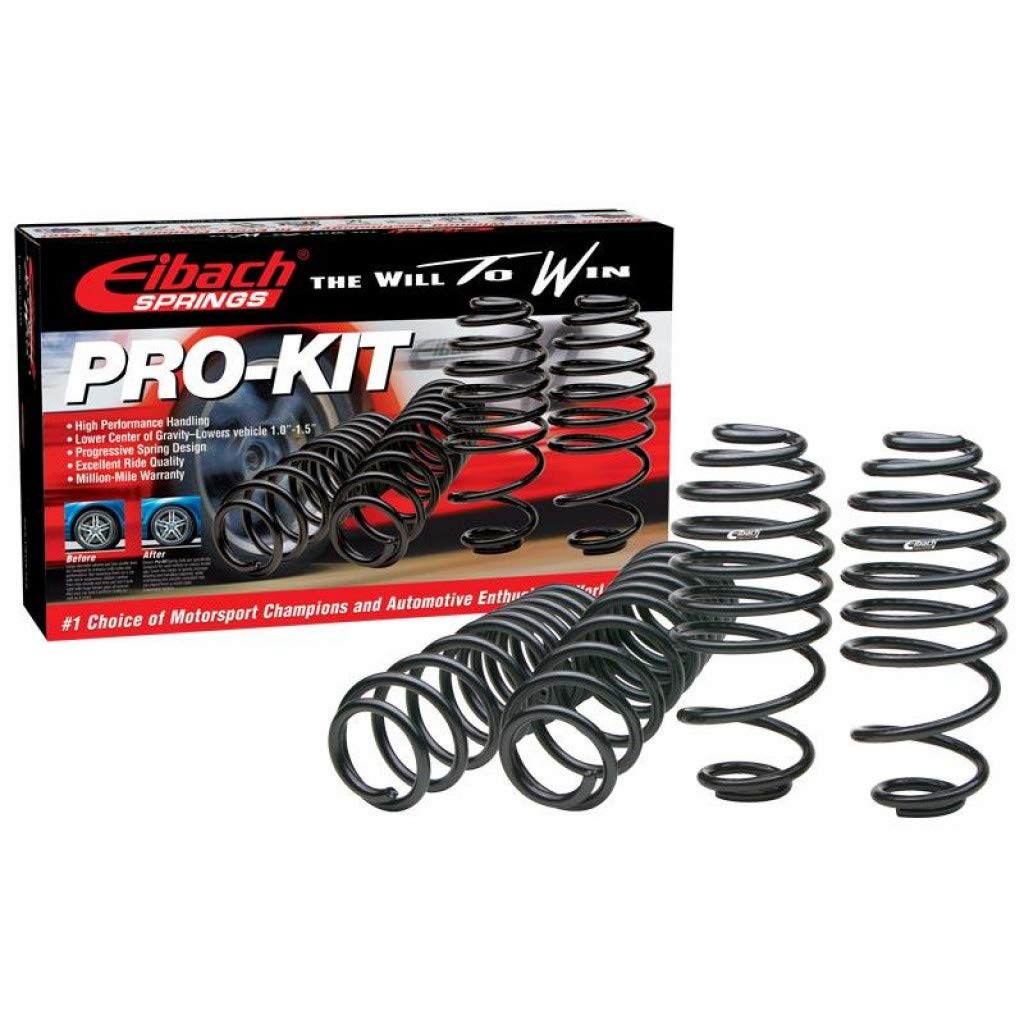 Eibach 38124.510 Pro-Kit Lowering Hardware Kit for Corvette - Adjustable Bolts 3824.510 & 3826.510 | Performance Suspension Upgrade for Track & Street Driving