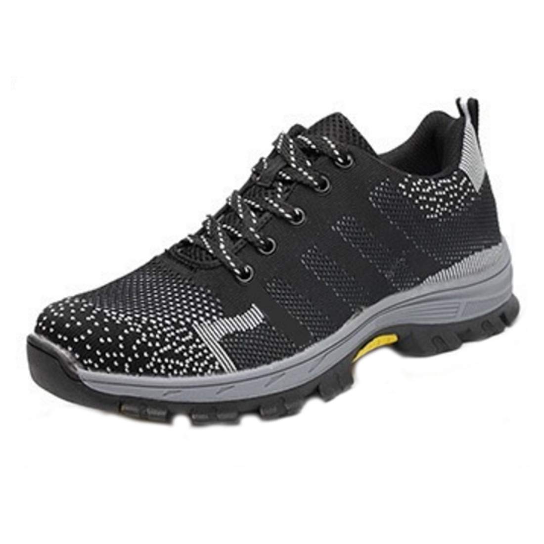 Huicai Unisex Safety Work Shoes - Breathable Protective Footwear for Sports & Outdoor Activities | Ideal for Construction, Warehouse & Industrial Use