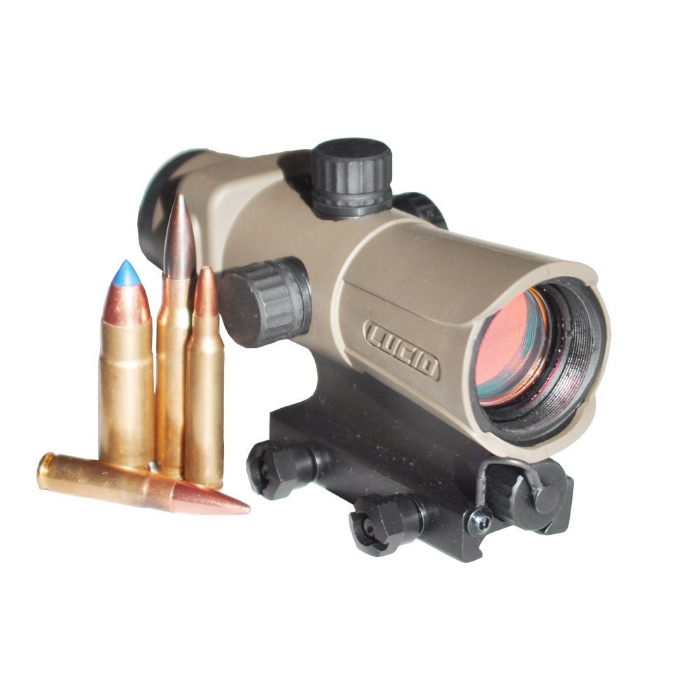 LUCID HD7 GENIII Red Dot Sight - 1x22mm Compact Reflex Sight for Pistols, Rifles & Shotguns | Ideal for Hunting, Tactical Shooting & Home Defense