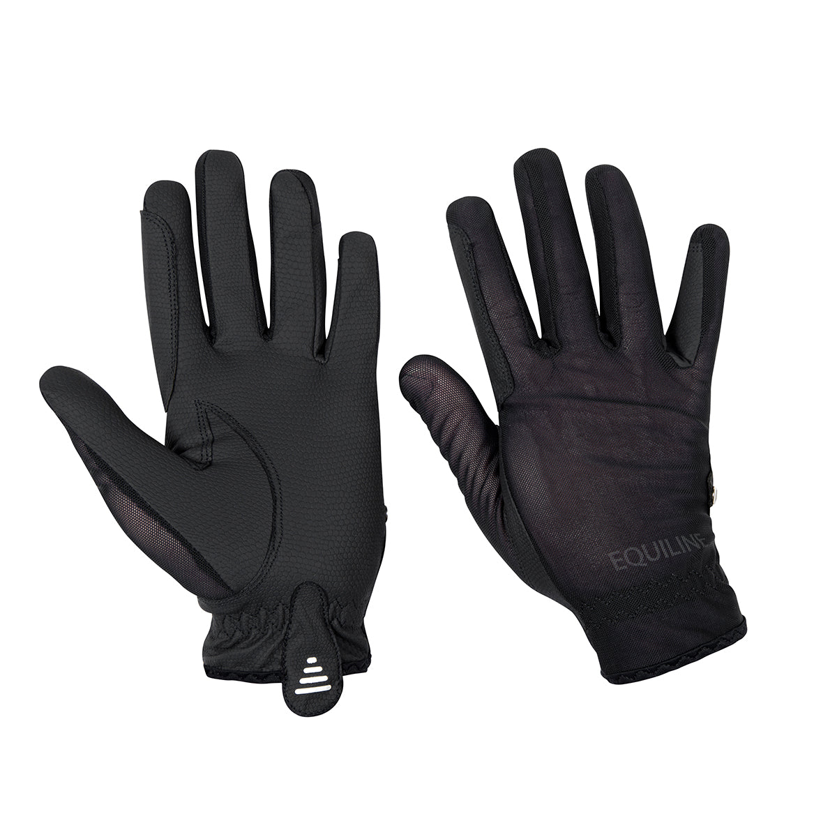 Equiline Summer Riding Gloves - Breathable Equestrian Gloves for Women & Men - Perfect for Horseback Riding, Training & Outdoor Activities