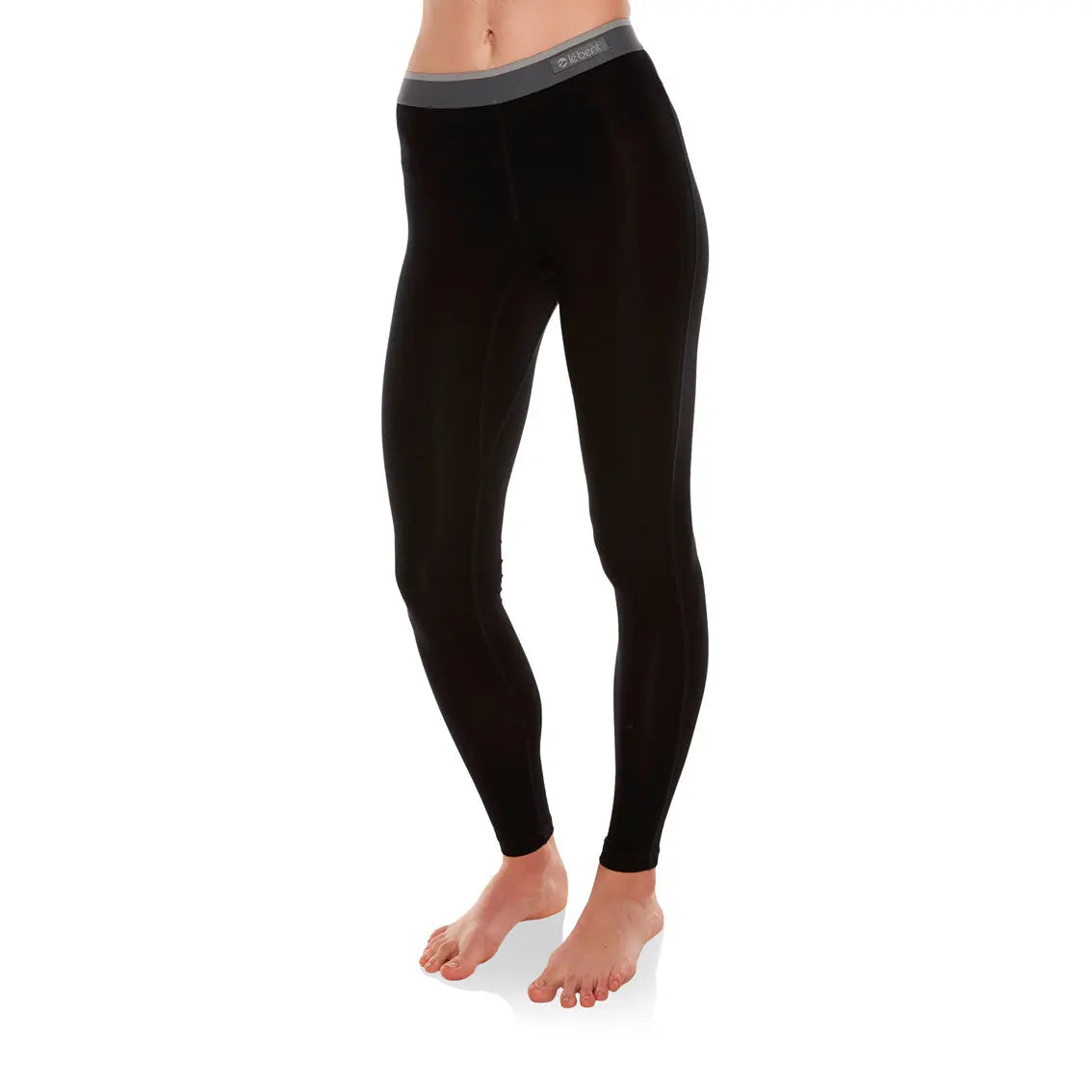 Women's Le Bent Le Base 200 Bottoms - High-Waisted Yoga Pants for Running, Gym & Lounge - Black