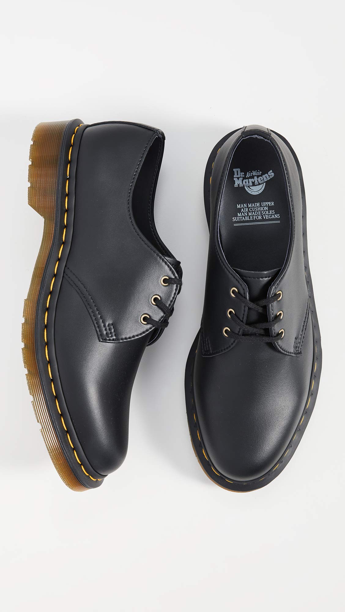 Dr. Martens Vegan 1461 Oxford Shoes for Men & Women - Classic Unisex Leather-Free Footwear for Work, Casual & Street Style