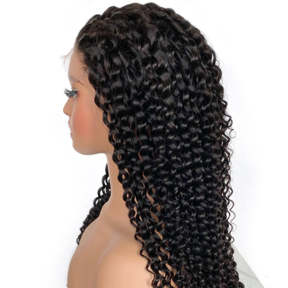 5x5 HD Lace Closure Wig - 100% Human Hair Water Wave - Natural Look & Breathable - Perfect for Daily Wear, Parties & Special Occasions