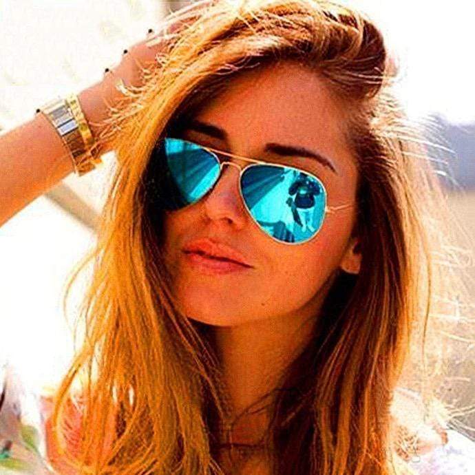 Pilot Cool Polarized Sunglasses for Men & Women - UV Protection Aviator Style Shades for Driving, Travel & Outdoor Activities