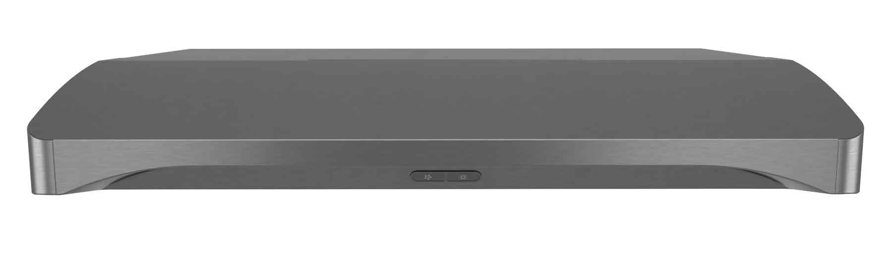 Broan Black Stainless Steel 30-Inch 300 CFM Under Cabinet Range Hood - BQDD130BLS | Powerful Kitchen Ventilation for Smoke & Odor Removal | Ideal for Small to Medium Kitchens