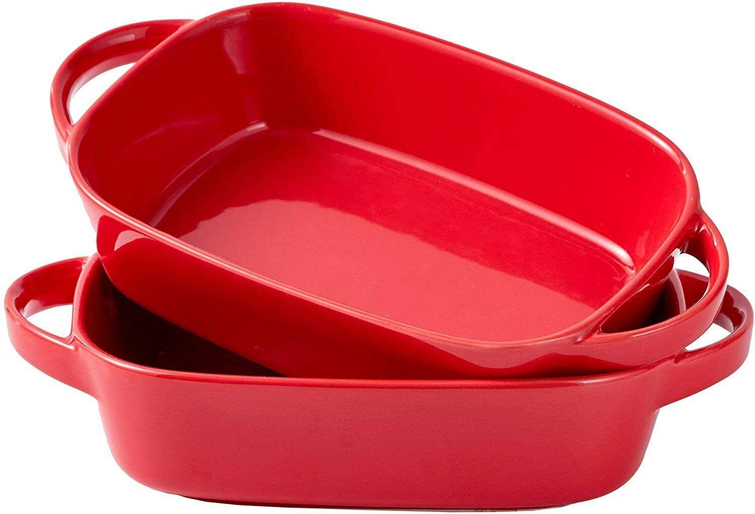 2-Piece Nonstick Lasagna Pan Set - Premium Bakeware for Cooking, Baking & Serving - Perfect for Lasagna, Cakes, Muffins & More - Essential Kitchen Supplies for Home Bakers & Chefs