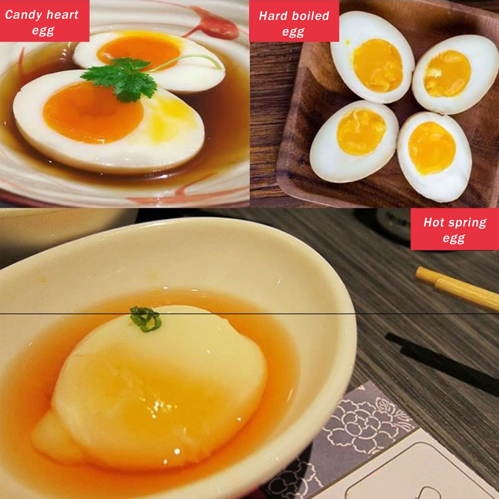 **Large Capacity Commercial Egg Cooker - Constant Temperature Hot Spring Egg Steamer for Perfect Soft, Medium & Hard Boiled Eggs - Ideal for Restaurants, Cafes & Home Kitchens**