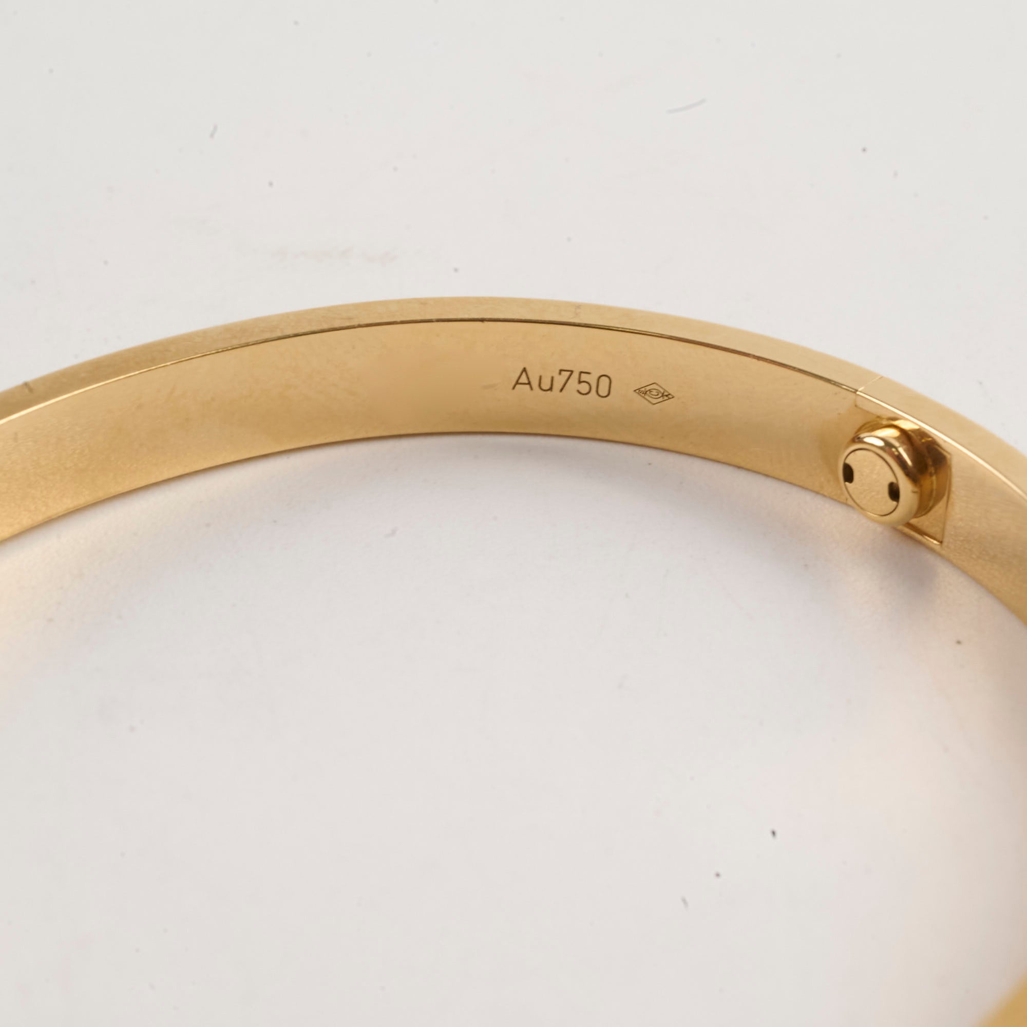 Cartier Love Bracelet 18K Yellow Gold Size 19 - Luxury Jewelry Gift for Women, Anniversary & Valentine's Day