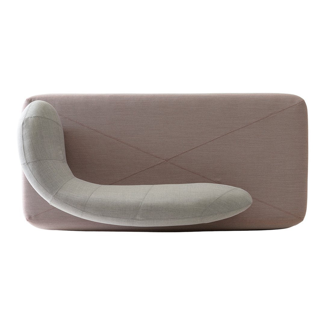 Konno Chat Sofa - Modern Softline Sectional Sofa for Living Room, Lounge & Conversation Areas | Comfortable & Stylish Home Furniture
