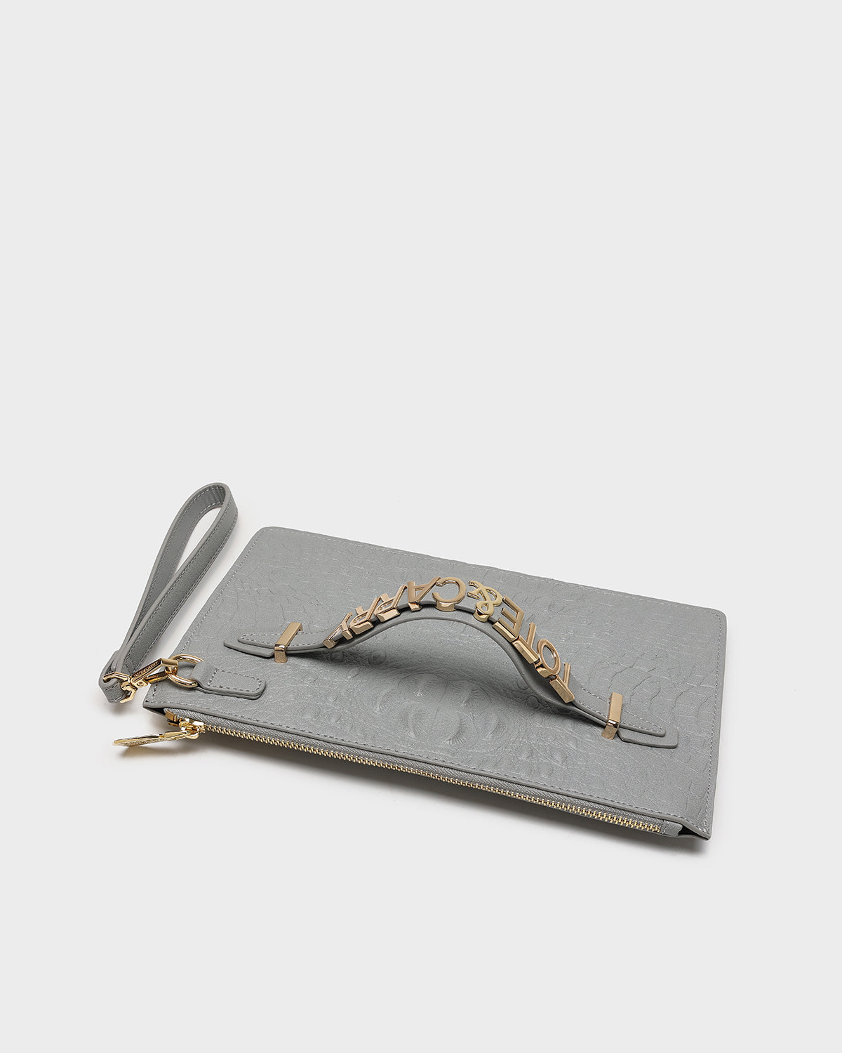Apollo 2 Grey Clutch Purse for Women - Elegant Evening Bag for Parties, Weddings & Special Occasions